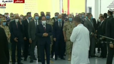 الرئيس السيسى يشهد إفتتاح قلعة صناعية عالمية للغزل والنسيج بالروبيكى