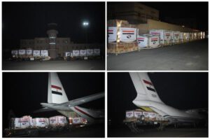 تكثيف رحلات الجسر الجوي المخصص لنقل المساعدات إلى السودان