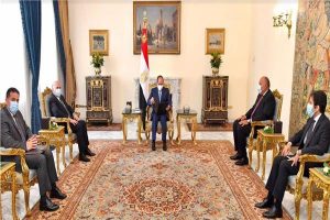 «السيسي»لـ وزير الخارجية العراقي مصر داعمة لكل ما يحقق مصالح العراق على مختلف الأصعدة