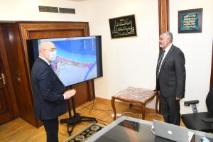 وزير الإسكان يستعرض المخطط الاستراتيجى العام بمدينة رشيد الجديدة