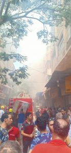 نشوب حريقين في حي عابدين دون إصابات