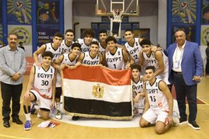 تأهل منتخب مصر لناشئي كرة السلة إلى نصف نهائي كأس العالم بالمجر