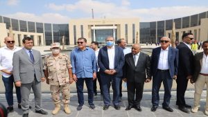 رئيس حكومة الوحدة الوطنية الليبية يتفقد العاصمة الإدارية الجديدة
