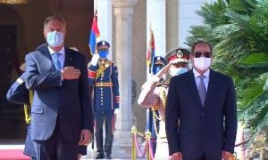 بالفيديو..السيسي يستقبل رئيس رومانيا في قصر الاتحادية