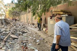 «القاهرة»: إخلاء العقارات المجاورة لمنزل باب الشعرية لتأمينها من خطر الانهيار