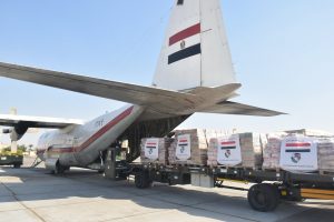 المتحدث العسكرى :مصر ترسل مساعدات غذائية للأشقاء فى دولة جنوب السودان