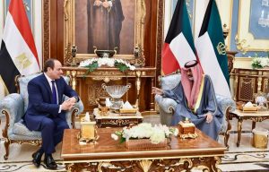 السيسي يثمن مستوى التنسيق بين مصر والكويت لمواجهة تحديات الأمة العربية