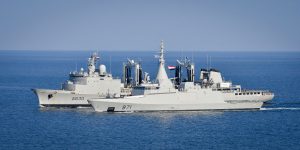 مصر وفرنسا تنفذان التدريب البحرى الجوى المشترك "رمسيس 2022 "