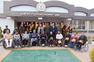 القوات المسلحة تنظم زيارة لطلبة جامعة حلوان لجمعية المحاربين القدماء