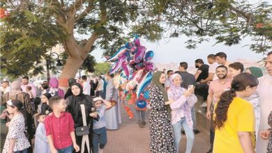 200 ألف زائر لحدائق القاهرة خلال أيام عيد الأضحى