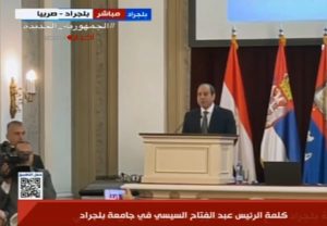 السيسي:مصر تبنت المنهج التفاوضي في قضية سد النهضة