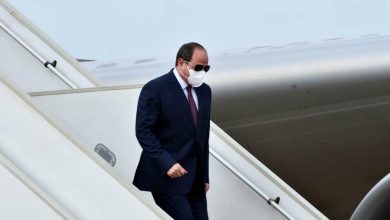 الرئيس السيسي يعود إلى أرض الوطن بعد جولة أوروبية ناجحة ومثمرة 