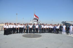 المتحدث العسكرى : القوات البحرية تنظم زيارات لسفن من دول شقيقة خلال انتظارها بالإسكندرية