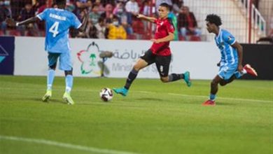كأس العرب للشباب - مصر إلى ربع النهائي بعد تخطي الصومال بثنائية