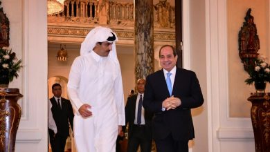 الرئيس السيسي وأمير قطر يتفقان على دفع آليات التشاور لـ«صون الأمن القومى العربي»