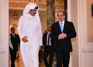 الديوان القطري: الأمير تميم يستقبل الرئيس السيسي في زيارة تستغرق يومين