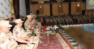 المتحدث العسكرى :رئيس الاركان يشهد تنفيذ مشروع مراكز القيادة التعبوى التكتيكى "جاسر "