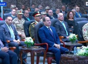 الرئيس السيسي يشاهد فيلماً تسجيلياً بعنوان «مصر بتبني المستقبل»