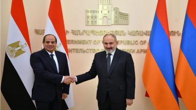 الرئيس السيسي يعقد مباحثات مع رئيس الوزراء الأرميني «نيكول باشينيان»