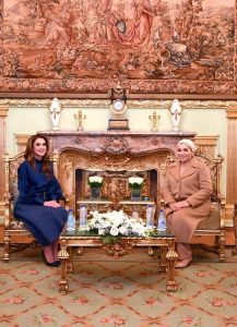 السيدة انتصار السيسي تستقبل الملكة رانيا وتبحثان ملفات الحماية الاجتماعية 