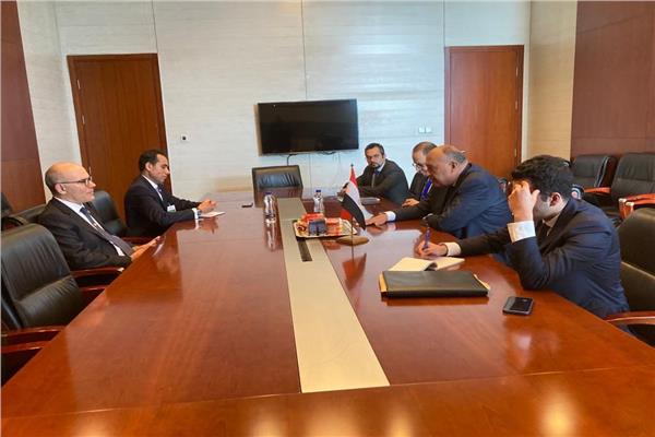 وزير الخارجية يلتقي نظيره التونسي بأديس أبابا