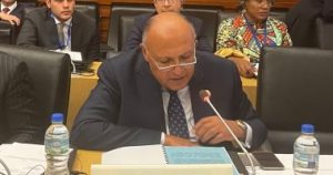 وزير الخارجية يستعرض نتائج COP27 أمام لجنة رؤساء الدول والحكومات الأفارقة