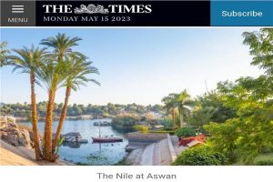 «ذا تايمز البريطانية» تبرز المقومات السياحية والأثرية الفريدة في مصر