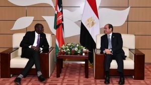السيسي يلتقي رئيس جمهورية كينيا على هامش انعقاد قمة تجمع الكوميسا