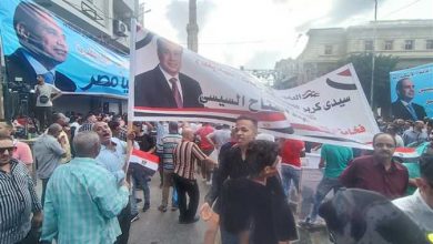 «هنكمل المشوار».. الآلاف يتوافدون على ميدان القائد إبراهيم بـ الإسكندرية لدعم ترشح السيسي للانتخابات