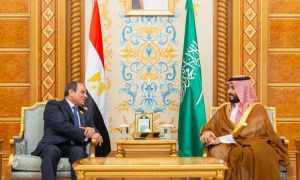 الرئيس السيسي وولي العهد السعودي يبحثان وقف التصعيد العسكري في غزة