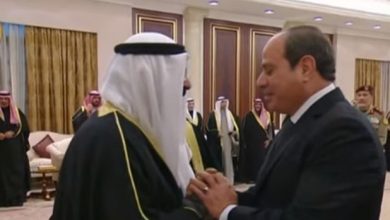 الرئيس السيسي يقدم واجب العزاء في وفاة أمير الكويت الراحل الشيخ نواف الصباح