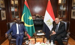 وزير الخارجية ونظيره الموريتاني يبحثان سبل دعم وتعزيز العلاقات بين البلدين