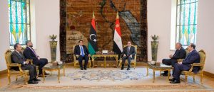 الرئيس السيسي: مصر تدعم كافة الجهود الرامية لحماية وحدة الأراضي الليبية 