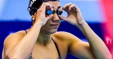 فريدة عثمان تحصد برونزية بطولة العالم للألعاب المائية