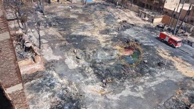 توجيهات رئاسية عاجلة بشأن متضرري حريق استوديو الأهرام
