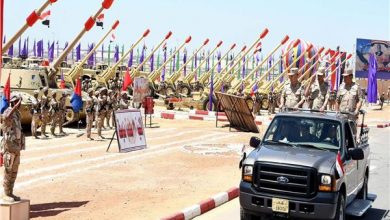 وزير الدفاع يشهد إجراءات رفع الكفاءة القتالية لوحدات مدفعية الرئاسة العامة