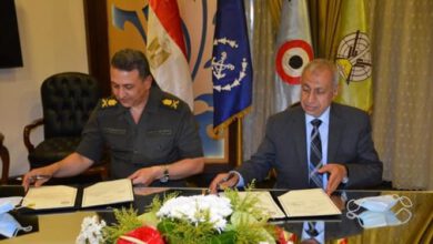القوات المسلحة توقع بروتوكول تعاون مع الأكاديمية العربية فى التعليم