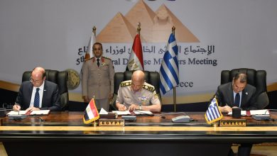 وزراء دفاع مصر وقبرص واليونان يبحثون علاقات التعاون العسكرى المشترك