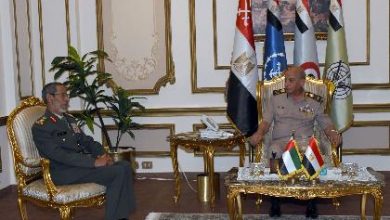 وزير الدفاع يلتقى رئيس الأركان الإماراتى لبحث سبل تعزيز التعاون