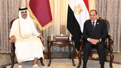 أمير قطر يعلق على زيارة الرئيس السيسي للدوحة «زادت العلاقات رسوخًا».