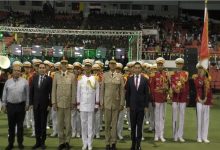 الموسيقات العسكرية المصرية تشارك فى الإحتفال بالعيد الوطنى الـ 51 لجمهورية الكاميرون